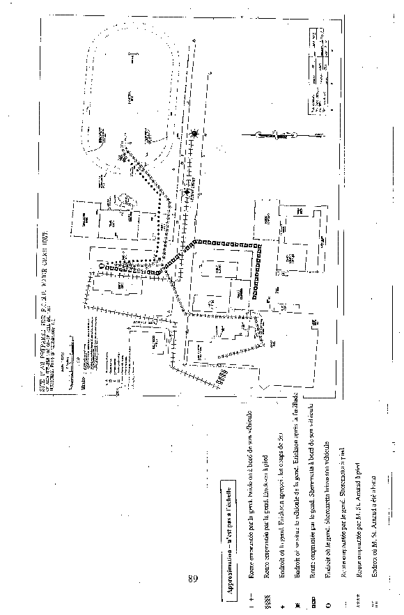 Cartes des lieux du crime
