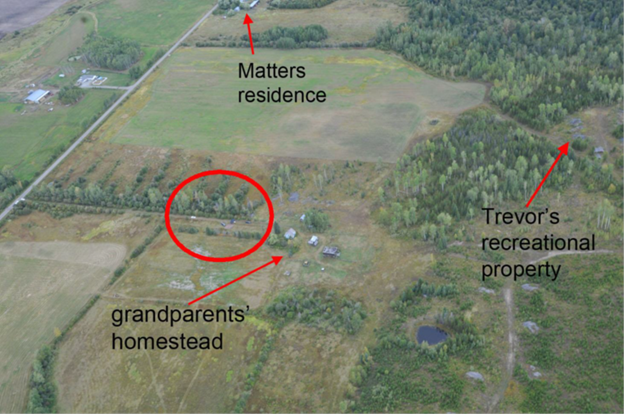 graph of location of the incident